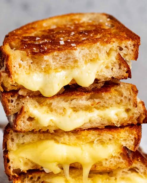 Grilled Toast with Salted Butter